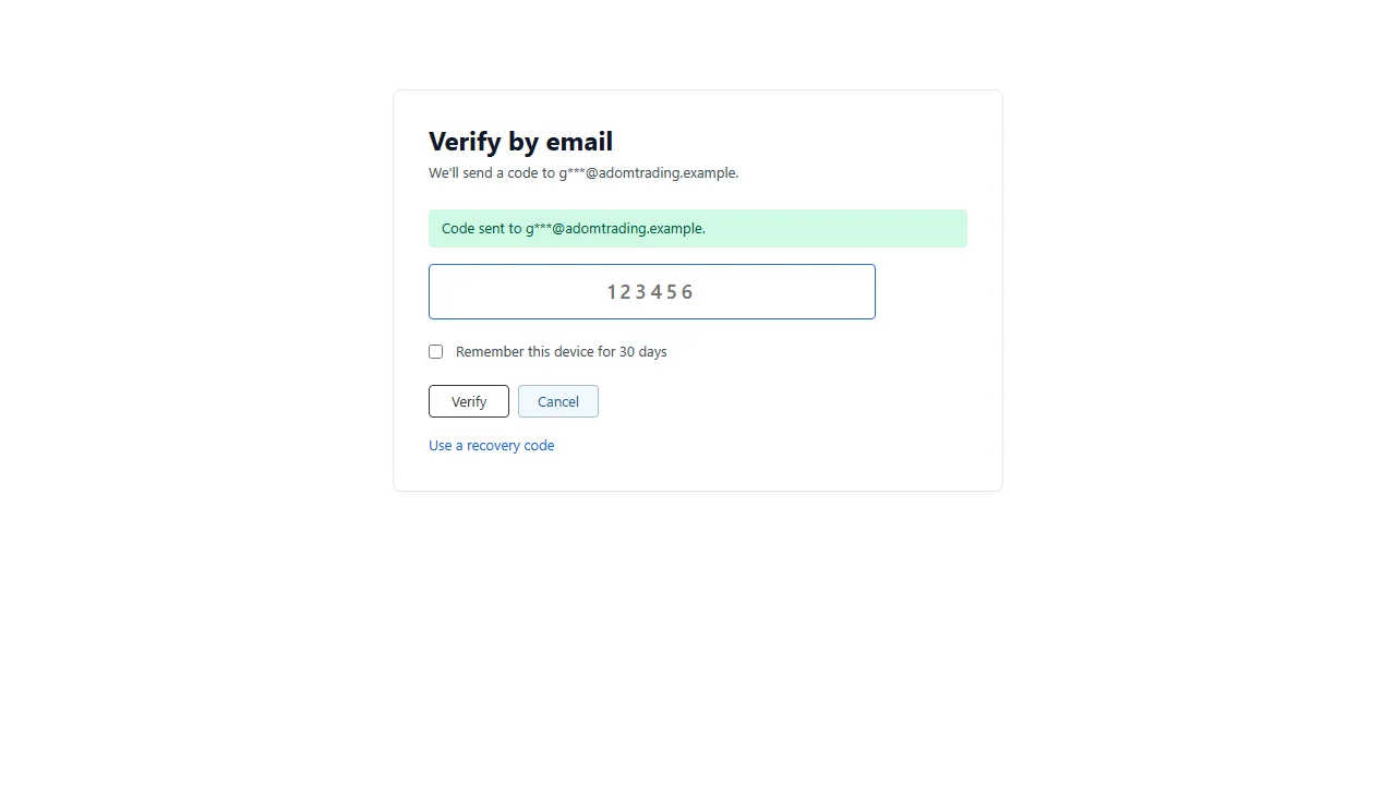 Enter your code