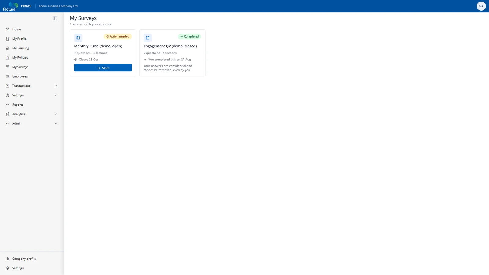 My Surveys
