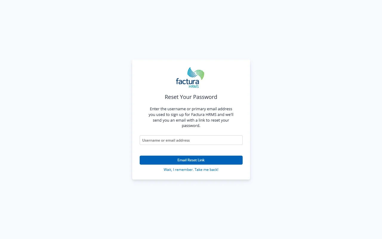 Forgot Password