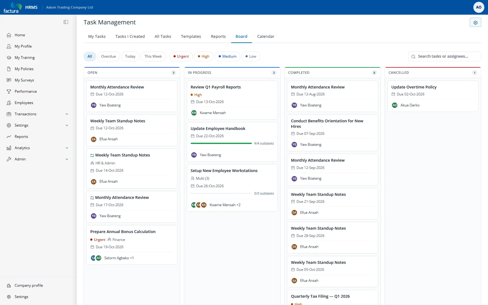 Kanban Board